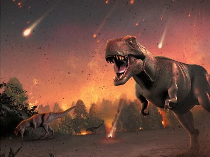 Dinosaurus Punah Bukan Dihantam Asteroid, Tapi...